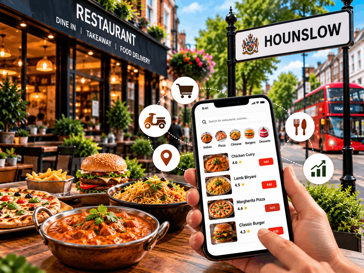 The Future of Online Food Ordering for Hounslow Restaurants