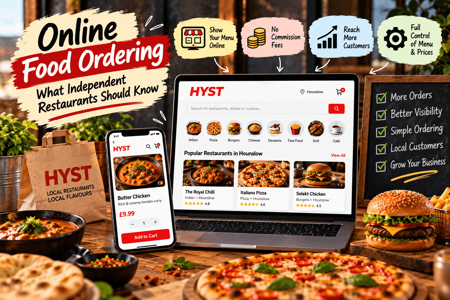 Online Food Ordering: What Independent Restaurants Should Know