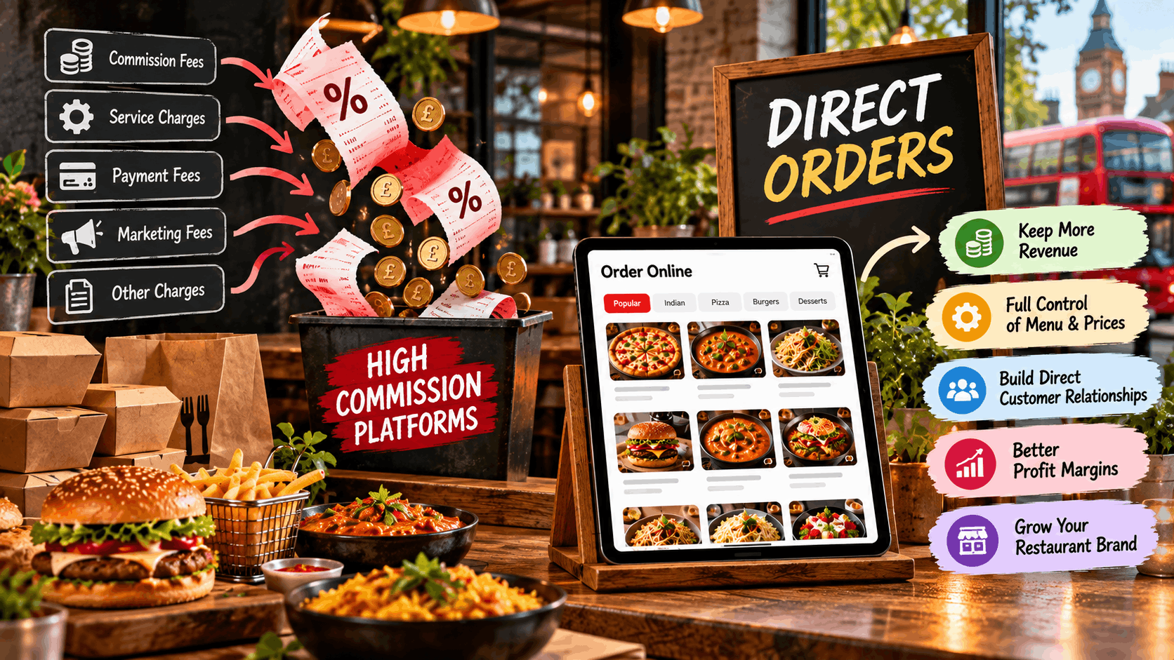 Why Local Restaurants Are Looking for Alternatives to High Commission Platforms