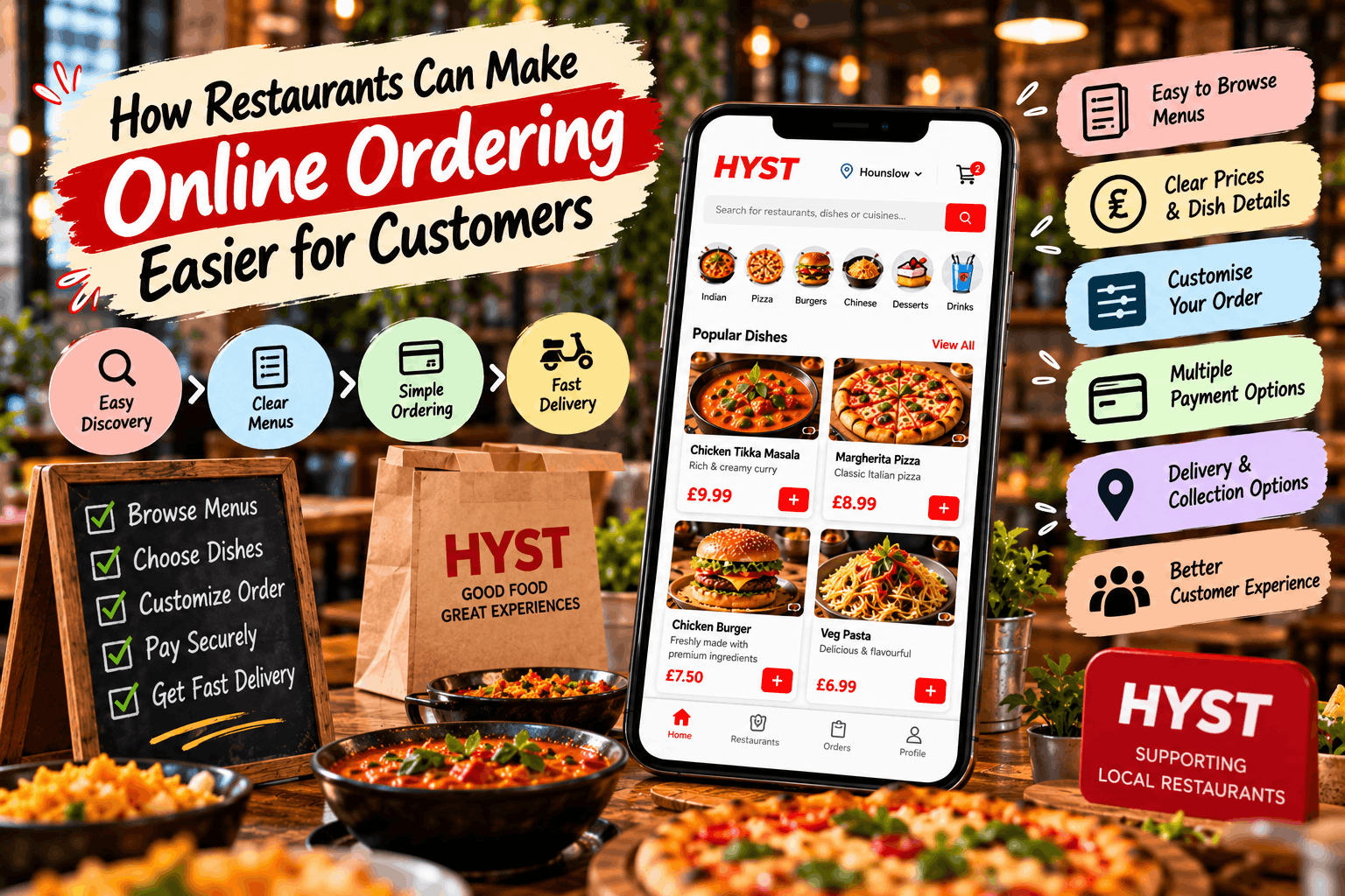 How Restaurants Can Make Online Ordering Easier for Customers
