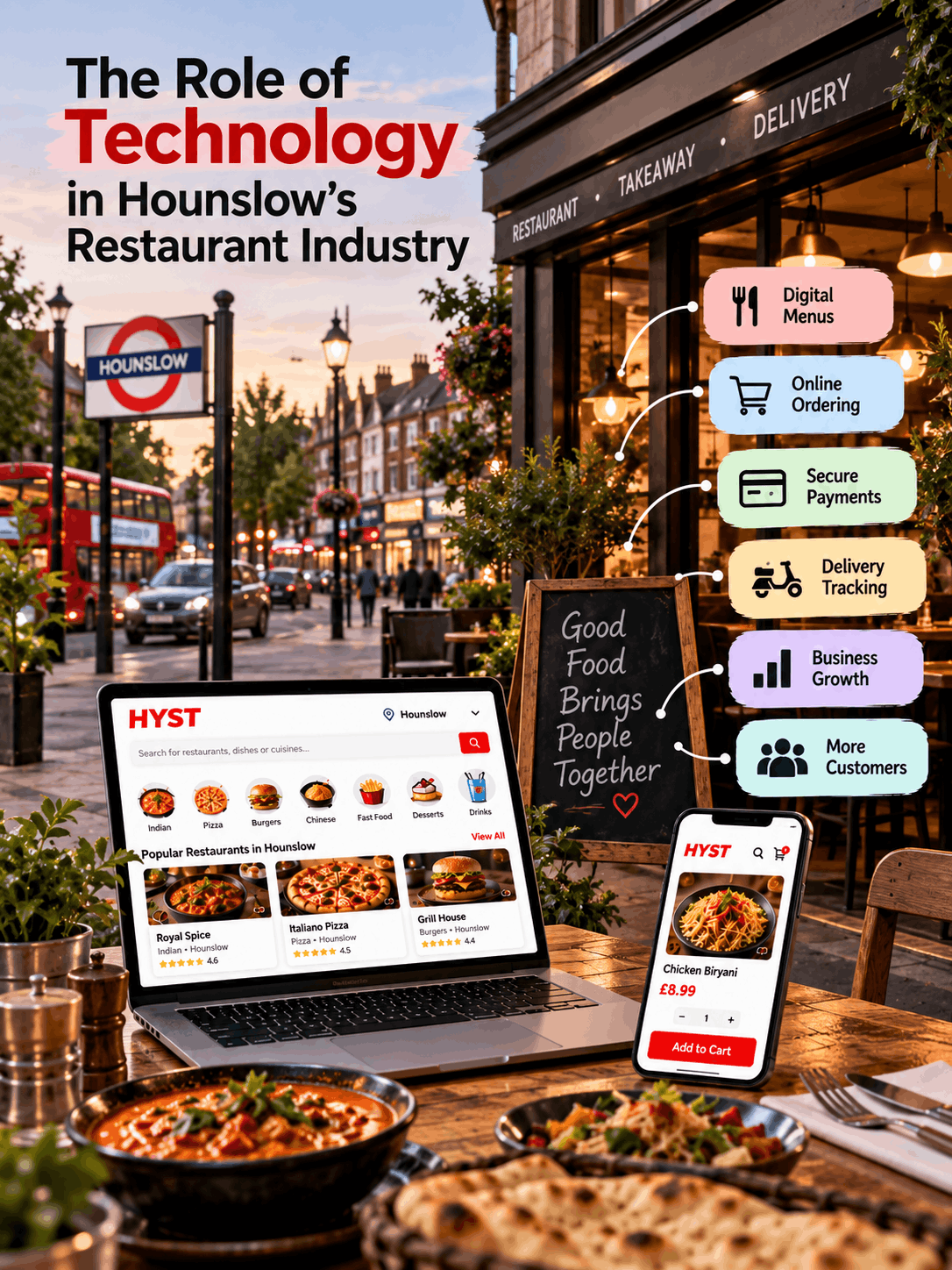 The Role of Technology in Hounslow's Restaurant Industry